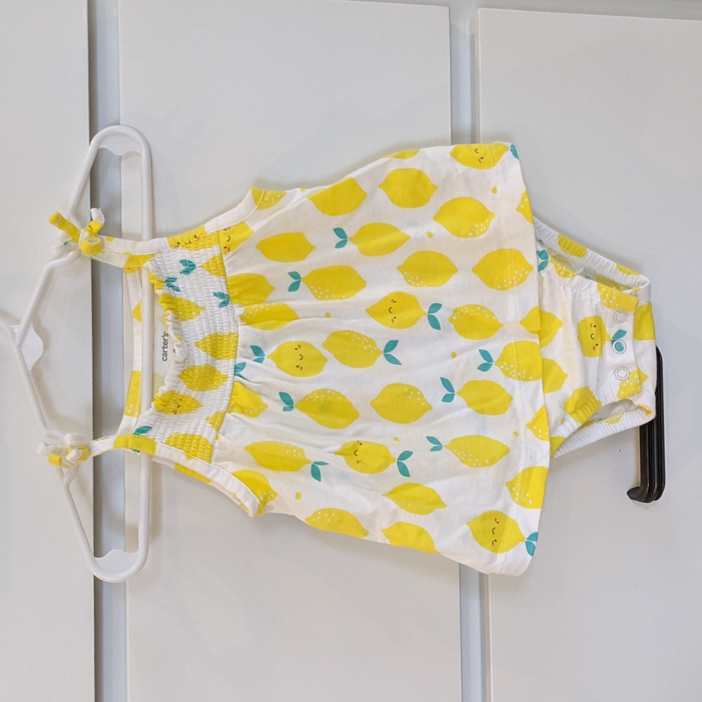 Carter's Lemon Dress, 6M